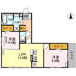 Vier Casa Cの物件間取画像